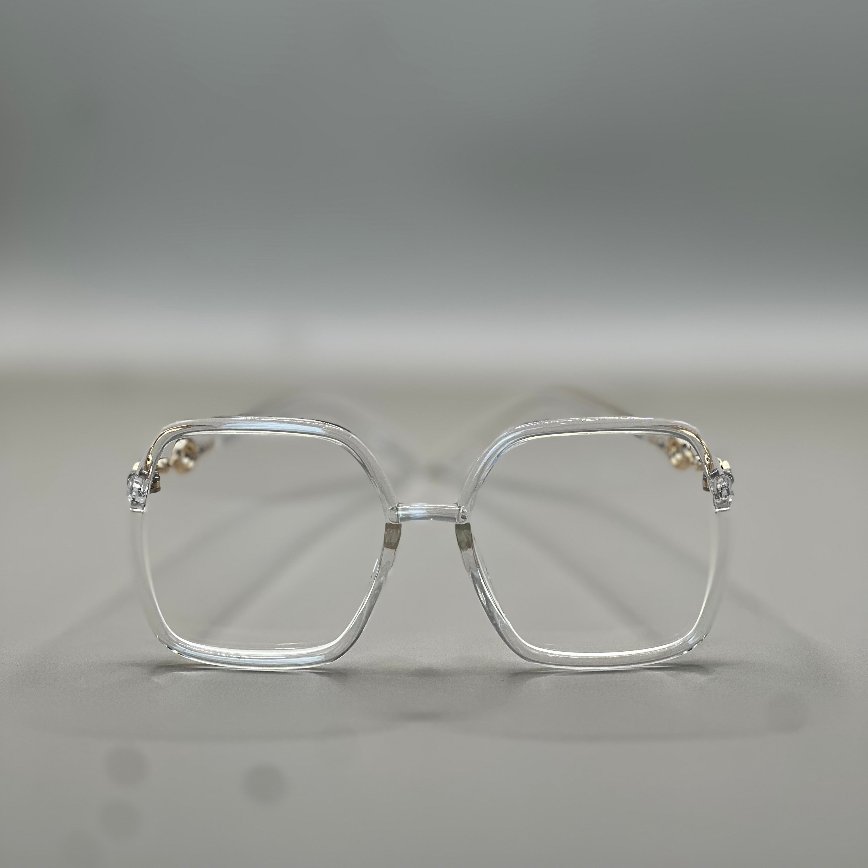 Clear Frame Blue Light Filter Glasses