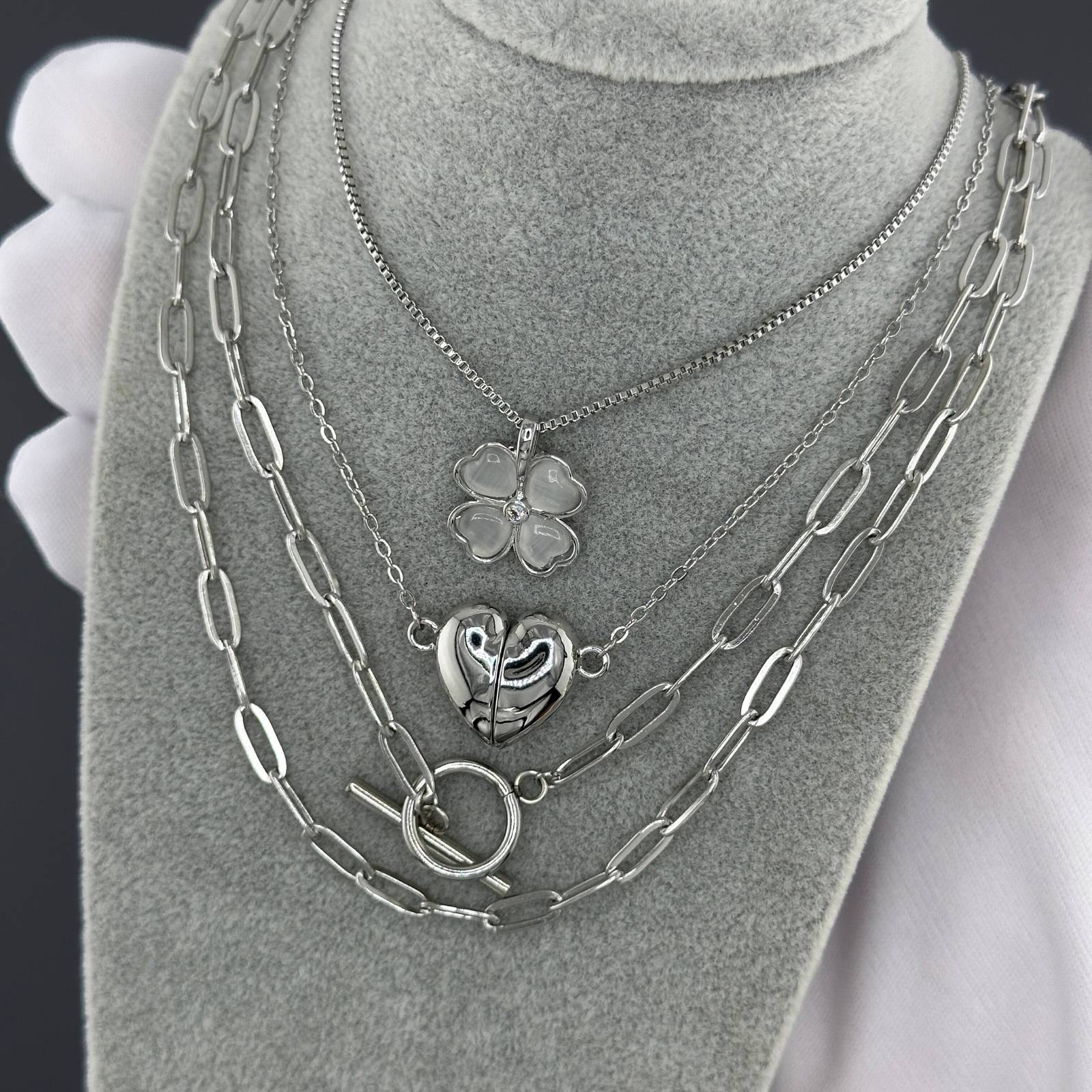 Stainless steel necklace