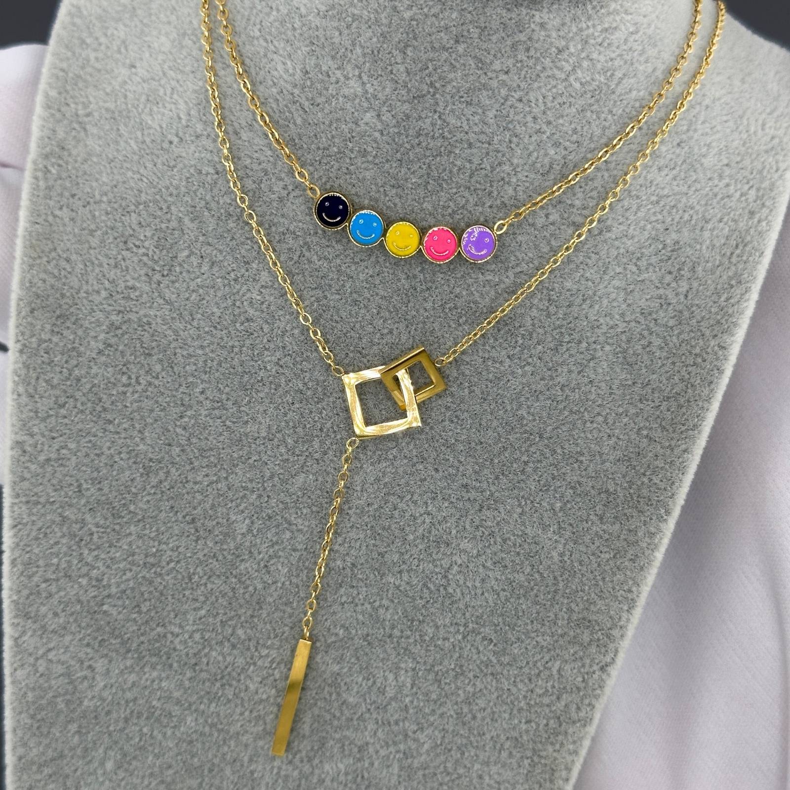 18K gold plated Stainless steel necklace