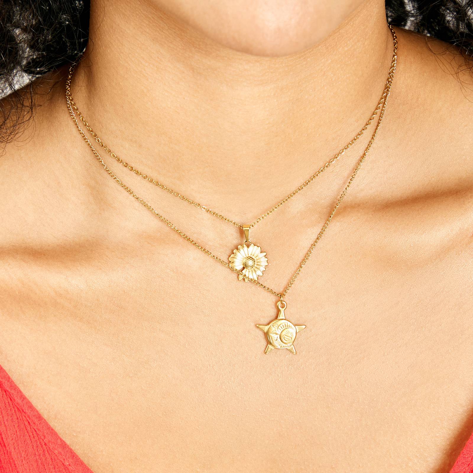 Sunflower Neckalce