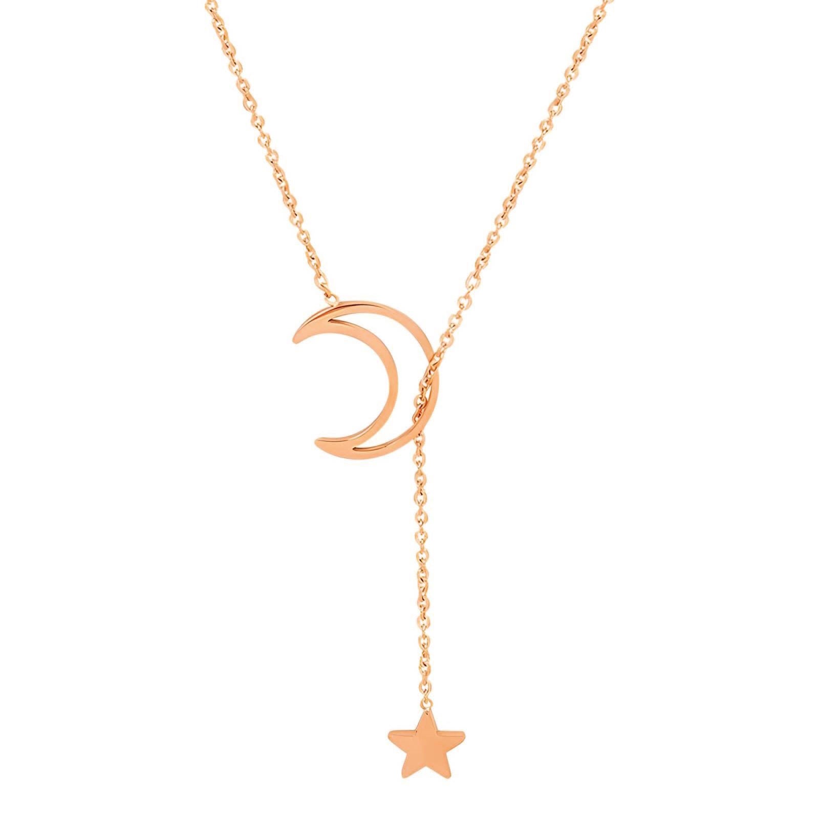 Moon & Star Necklace