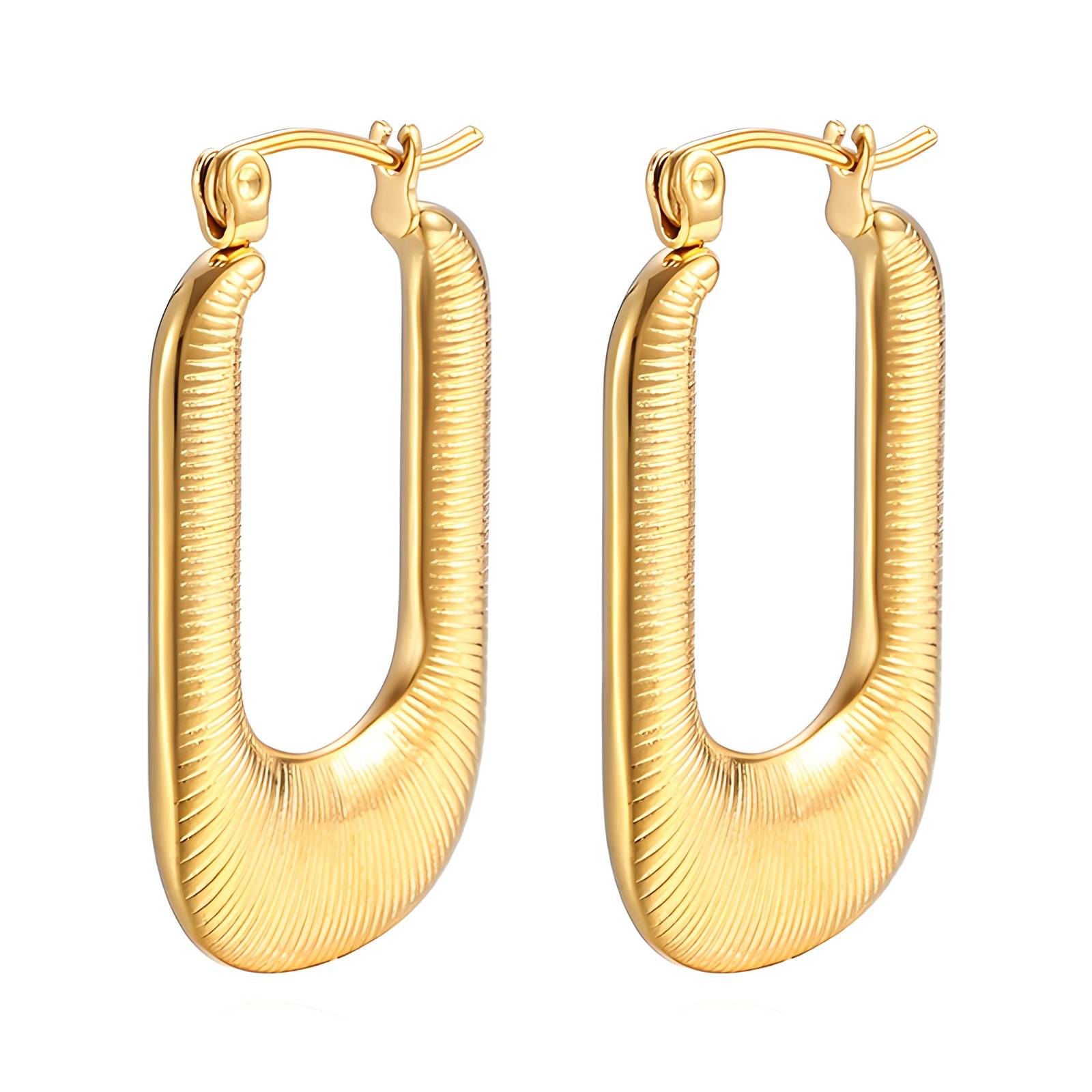 18K gold plated Stainless steel earrings