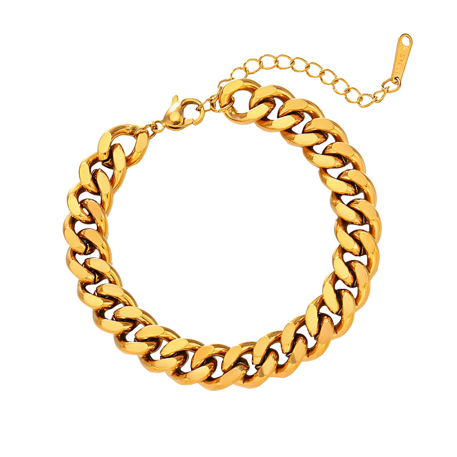 18K gold plated Stainless steel bracelet