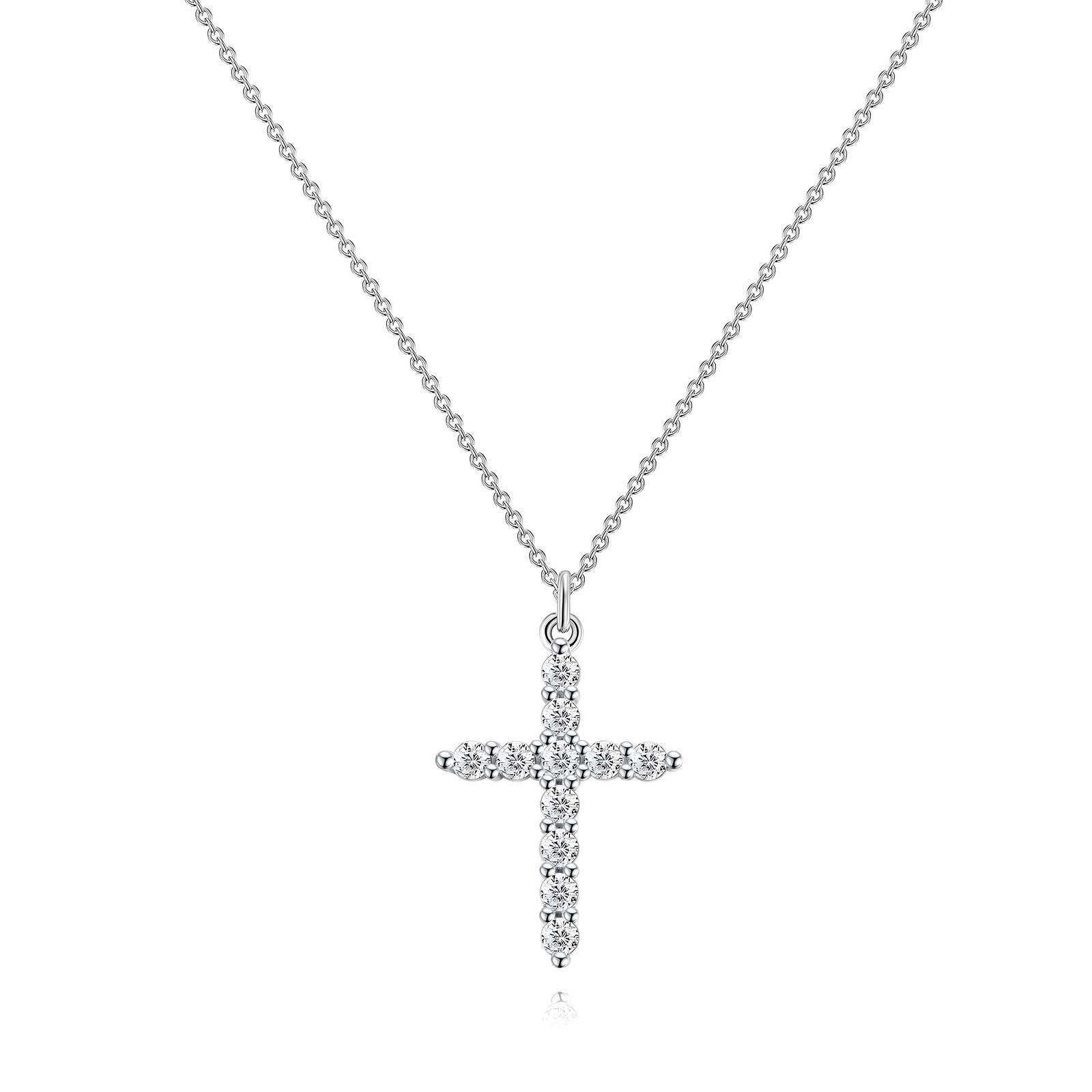 Stainless steel  Crosses necklace