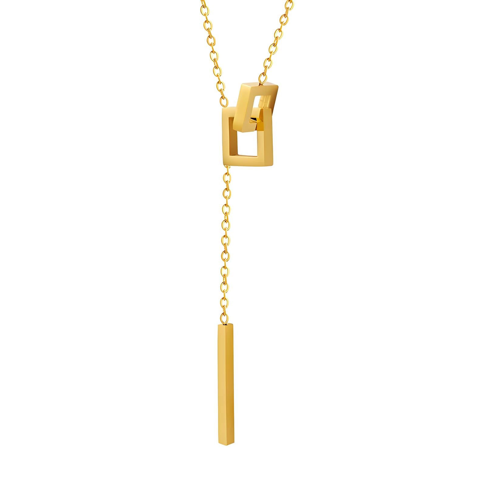 18K gold plated Stainless steel necklace