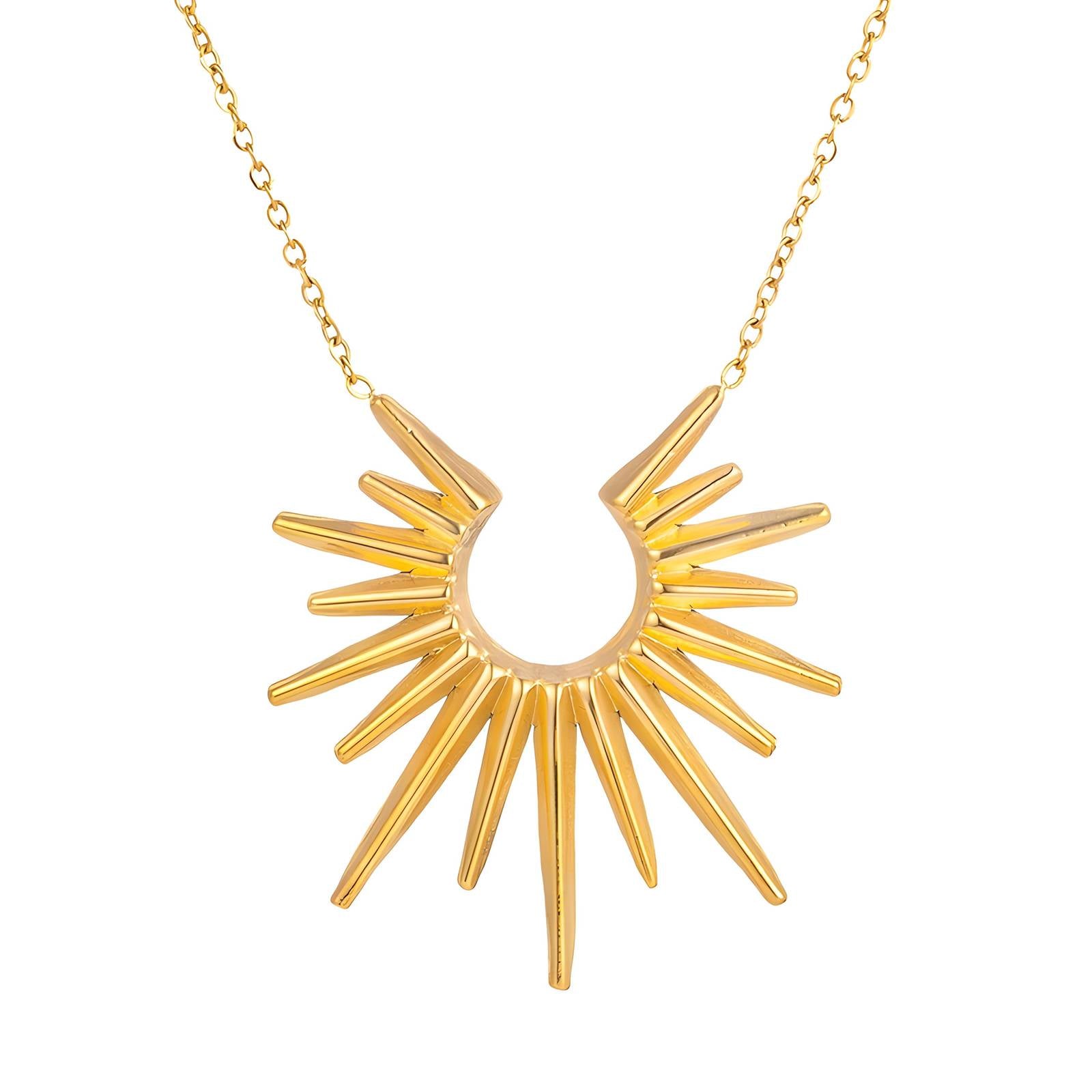 18K gold plated Stainless steel necklace