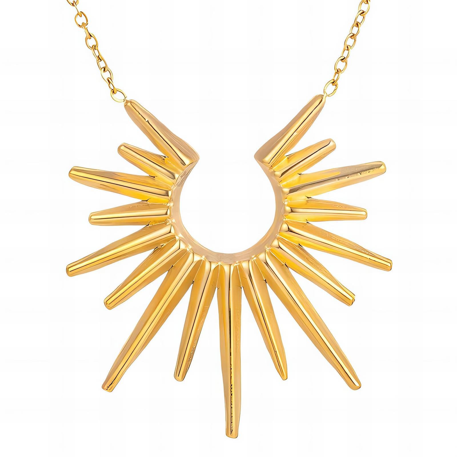 18K gold plated Stainless steel necklace