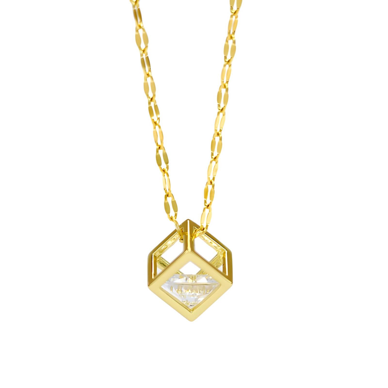 18K gold plated Stainless steel necklace