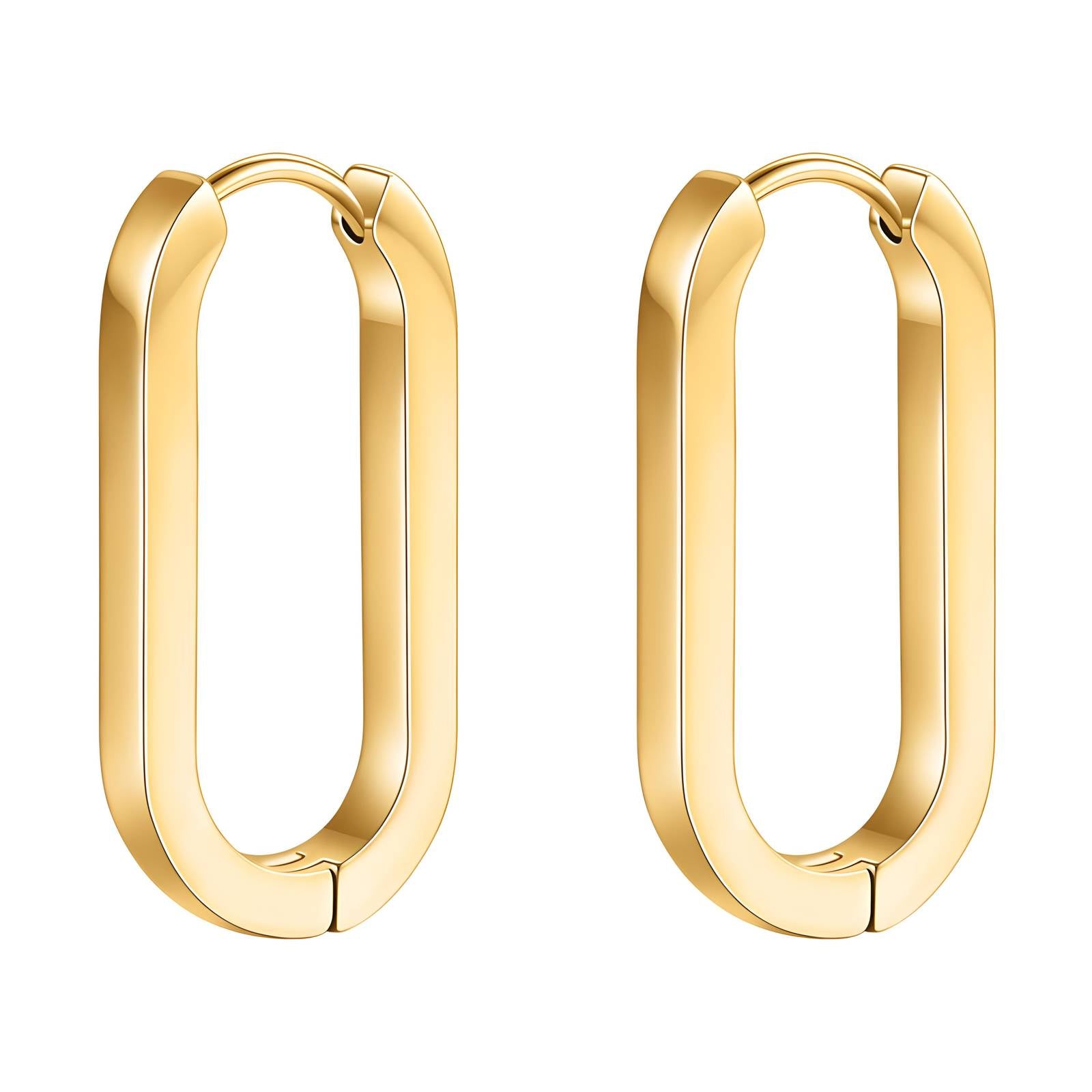 18K gold plated Stainless steel earrings