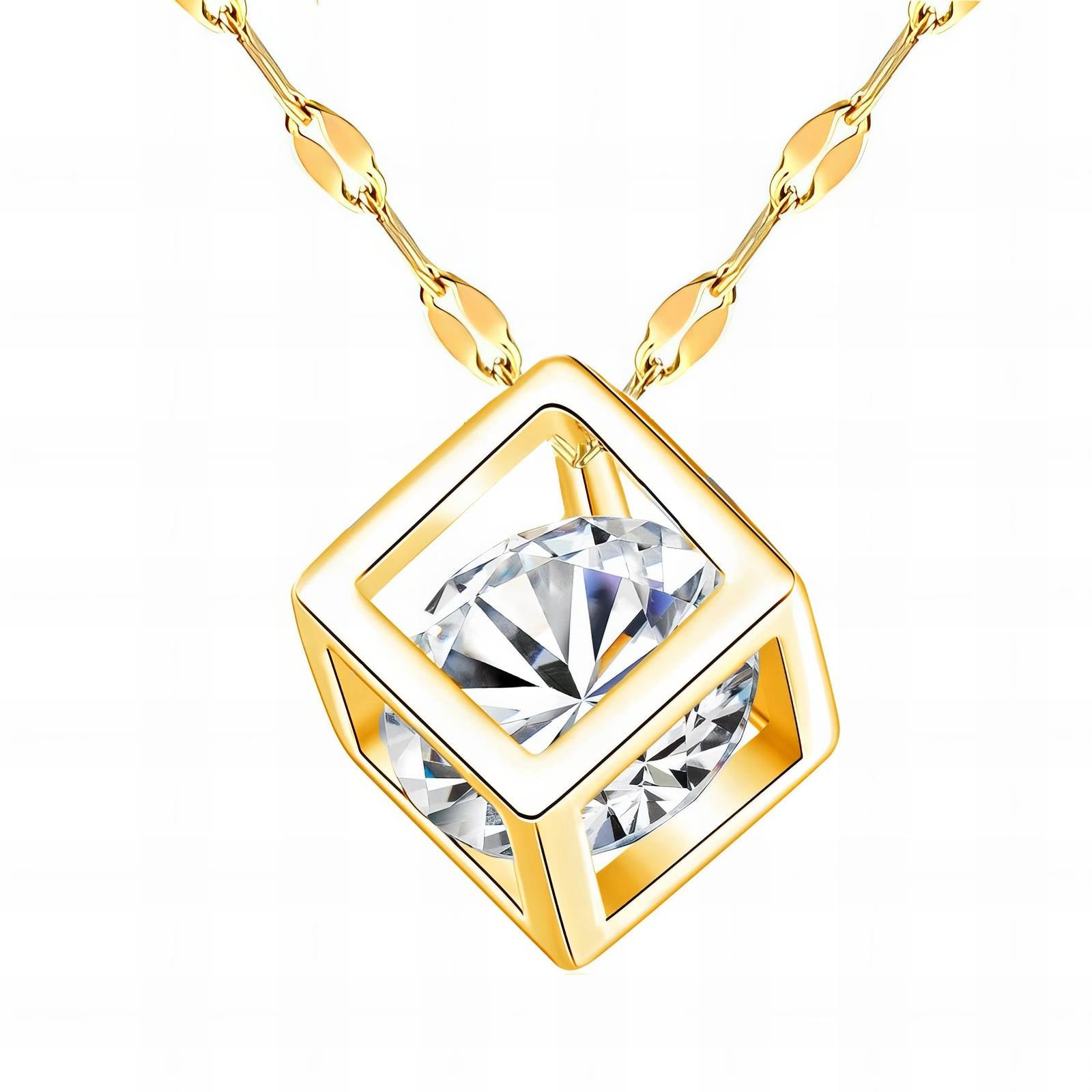 18K gold plated Stainless steel necklace